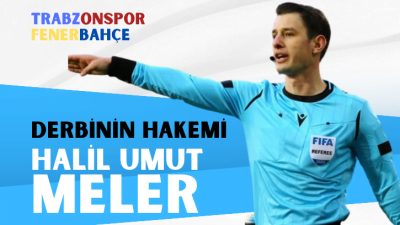 Derbinin hakemi HALİL UMUT MELER