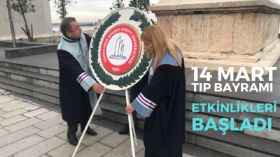 DOKTORLAR ATA’NIN HUZURUNDA 14 Mart Tıp Bayramı nedeniyle