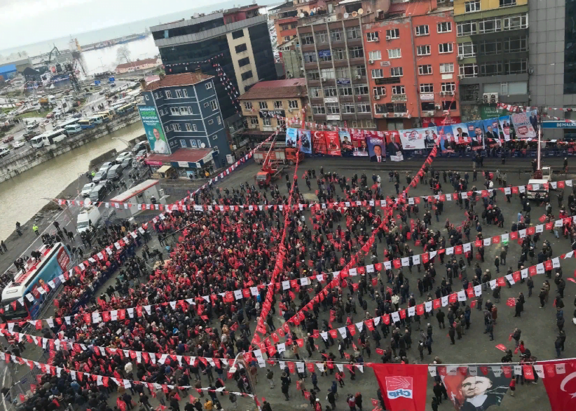 CHP’DE MİTİNG ŞOKU Cumhuriyet Halk Partisi (CHP)