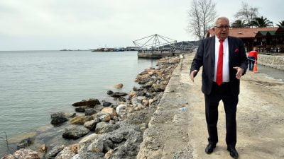 POSBIYK SAHİLİ İNCELEDİ