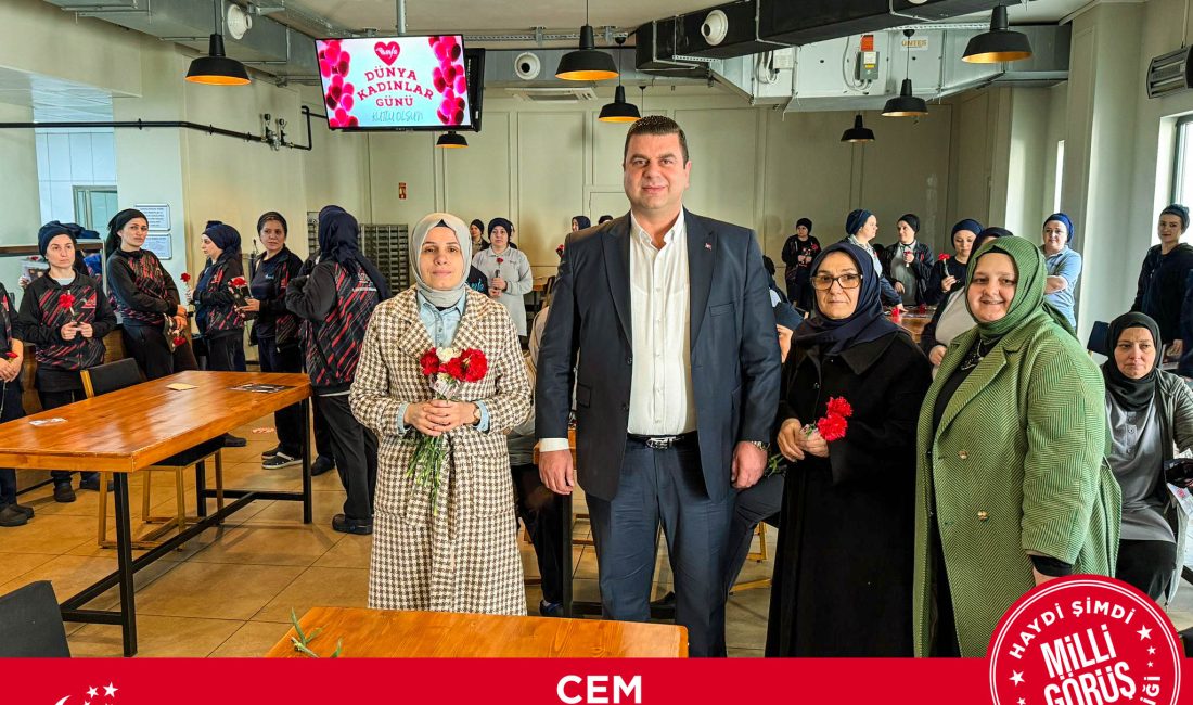 CEM DERELİ EMEKÇİ KADINLARLA BULUŞTU Saadet Partisi Belediye Başkan