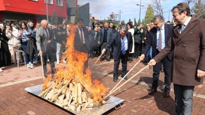 Nevruz Ateşi BEÜ’de yandı