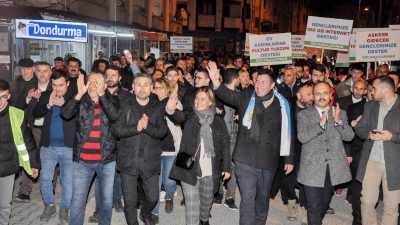 Ulupınar’ın mahalle toplantısı mitinge dönüştü