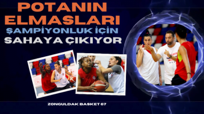 ZONGULDAK BASKET ŞAMPİYONLUK İÇİN PARKEDE