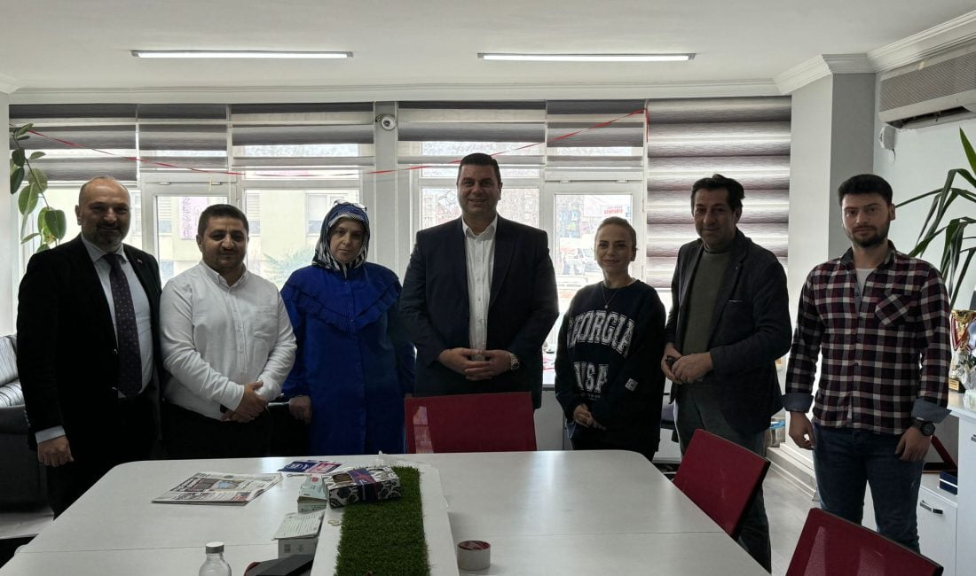 CEM DERELİ İHLAS HABER AJANSINI ZİYARET ETTİ Saadet Partisi Belediye Başkan