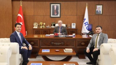 Azerbaycan Milletvekili Hamzayev’den Rektör Uzun’a ziyaret