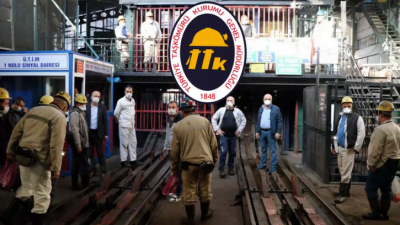 Türkiye Taşkömürü Kurumu'na (TTK)'ya kura sonucu alınan işçilerin arasından 91