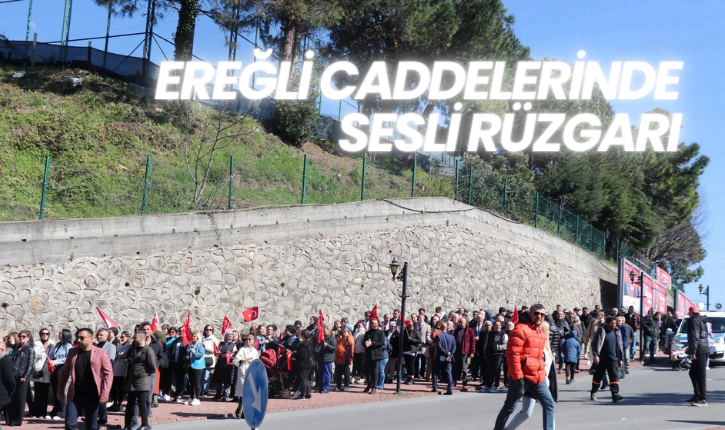 Ereğli Caddelerinde SESLİ rüzgarı İYİ Parti Kdz. Ereğli
