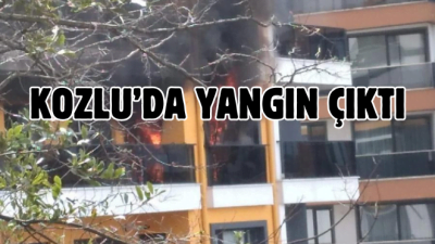 APARTMAN’DA YANGIN!