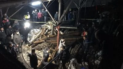 Kaçak ocakta göçük Kilimli ilçesine bağlı Gelik Beldesinde