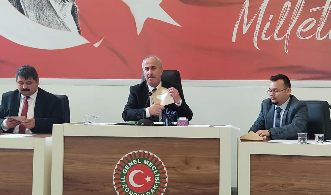 NECDET KARAVELİ YENİDEN… Zonguldak’ta İl Genel Meclisi