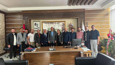 DİSK’ten Dökmeci’ye ziyaret