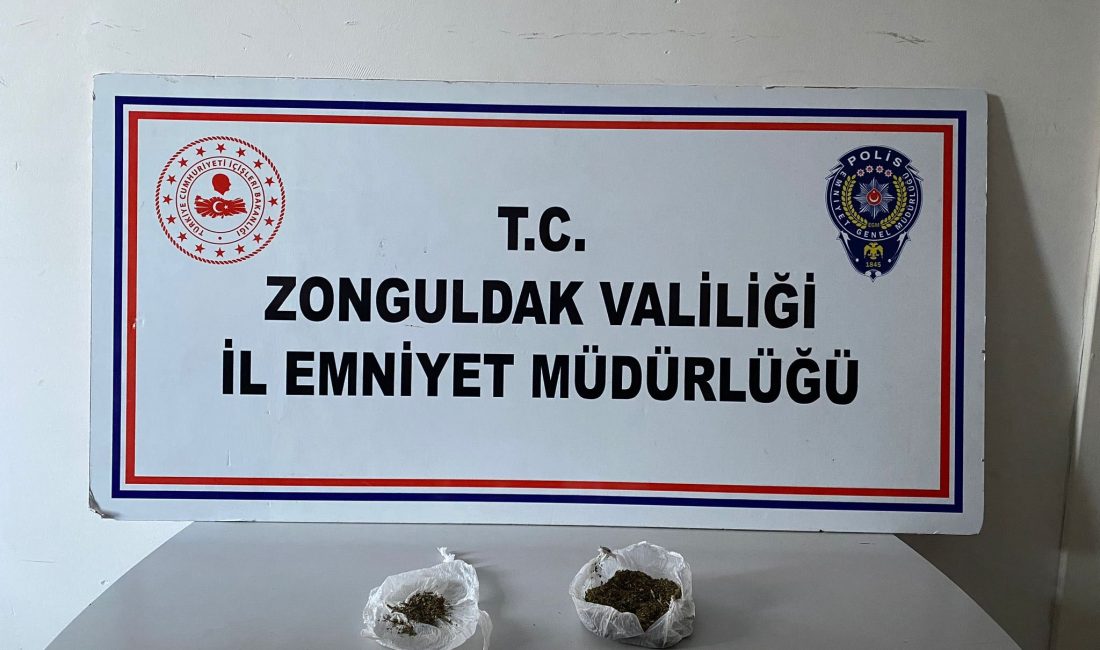 Uyuşturucu operasyonunda 5 şüpheli yakalandı Zonguldak'ta polis ekiplerince düzenlenen