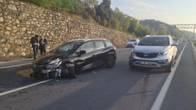 Zonguldak’ta trafik kazası: 4 yaralı