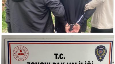 Zonguldak‘ta bir iş yerinin kurşunlanması olayına karıştığı tespit edilen şüpheli