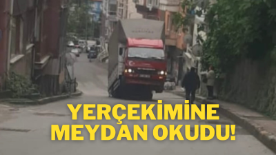 Zonguldak’ın Terakki Mahallesi’nde bulunan Vatan Caddesi üzerinde dikkat çekici bir