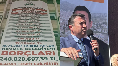 ÖZCAN ULUPINAR BORÇLARI AFİŞ ETTİ