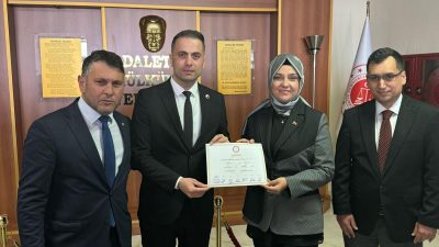 ÜMİT UZUN MAZBATASINI ALDI