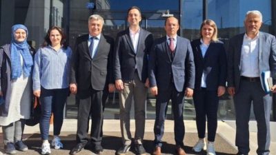 İl Millî Eğitim Müdürü Osman Bozkan, Kilimli İlçe Müdürü Recep