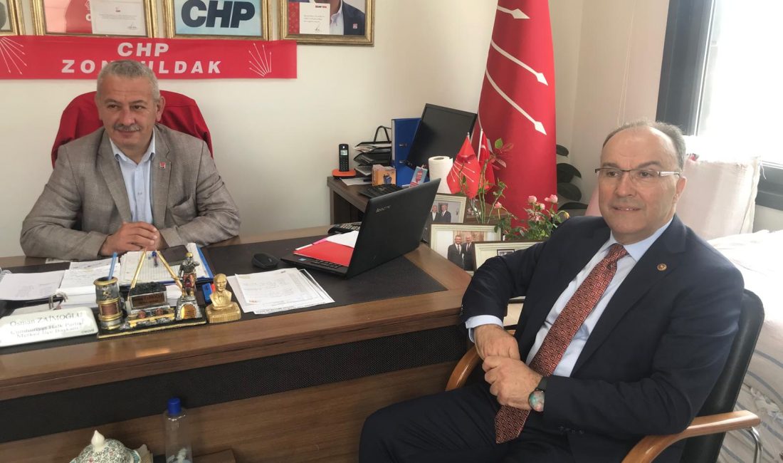 Harun Akın, CHP Merkez İlçeyi başarısından dolayı kutladı 22. Dönem Zonguldak Milletvekili