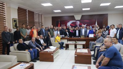 BAŞKAN POSBIYIK’A HAYIRLI OLSUN ZİYARETLERİ SÜRÜYOR