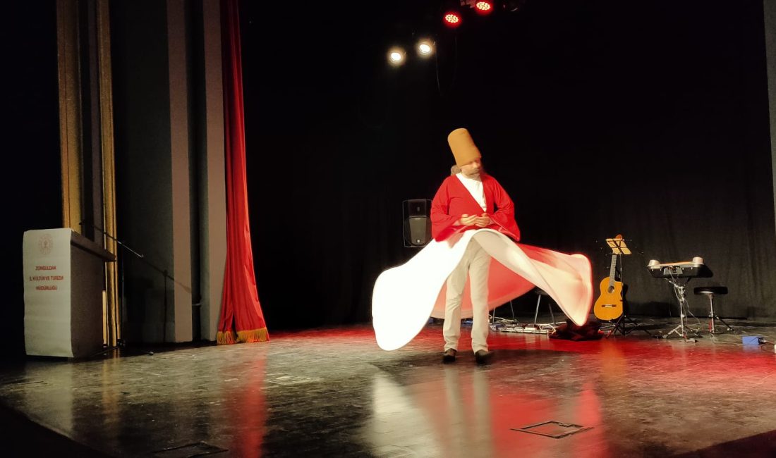 Semazen gösterisi ve konser düzenlendi Turizm haftasında Zonguldak’ta semazen