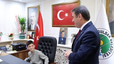 23 Nisan Ulusal Egemenlik ve Çocuk Bayramı nedeniyle Belediye Başkanımız