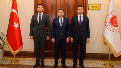 Adalet Bakanını ziyaret ettiler