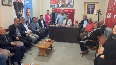 BELEDİYE BAŞKANINA CHP’DEN ZİYARET