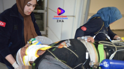 CANLI YAYIN YAPARKEN KAMYON ÇARPTI Kayseri'den İstanbul'a gitmek için 8