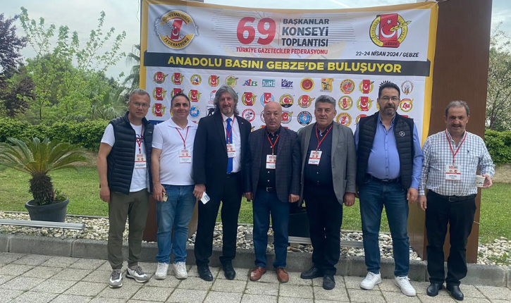 CEMİYET BAŞKANLARI GEBZE’DE BULUŞTU Türkiye Gazeteciler Federasyonu 69.