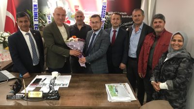 MECLİS ÜYELERİNDEN BELEDİYE BAŞKANINA ZİYARET