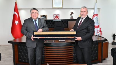 ZBEÜ Rektörü Prof. Dr. İsmail Hakkı Özölçer, ÖSYM Başkanı Prof.