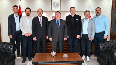 ZTSO Başkanı Demir ve Bulutistan Yönetiminden Rektör Özölçer’e Ziyaret