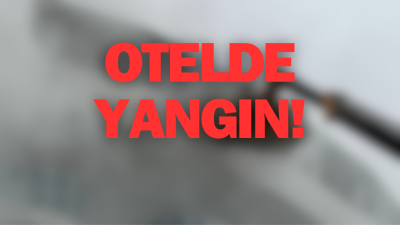 Düzce’de 6 katlı otelin mutfak kısmında yangın çıktı. Yangında dumandan