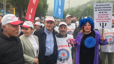 Zonguldak’ta, 1 Mayıs İşçi ve Emekçi Bayramı coşkulu bir şekilde