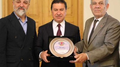 TGF heyeti Muğla Büyükşehir Belediye başkanını ziyaret etti