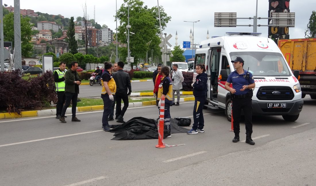 YAYA GEÇİDİNDE CAN KAYBI! Zonguldak’ta 59 yaşındaki Mine