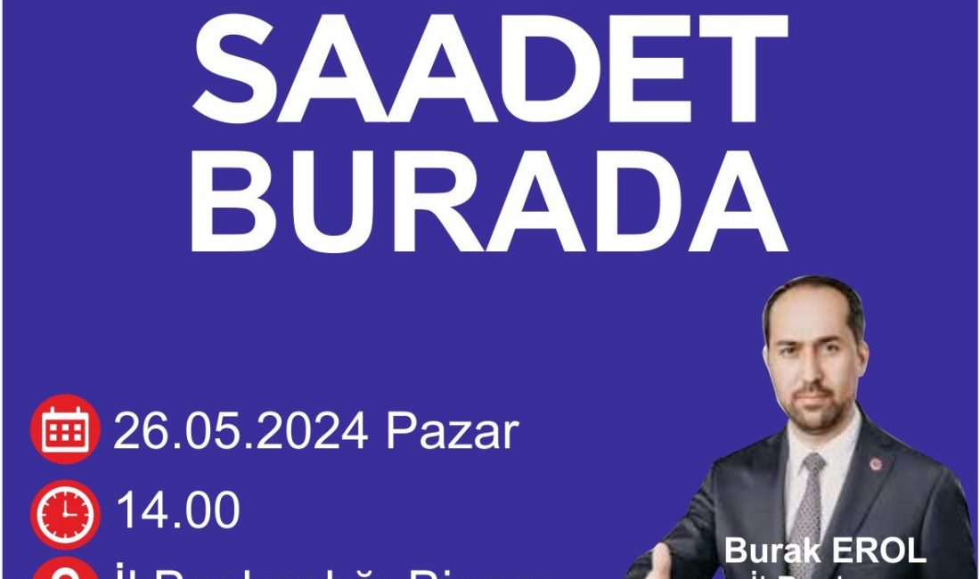 SAADET PARTİSİ’DEN KRİTİK TOPLANTI Saadet Partisi, Zonguldak il