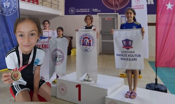Zonguldak’ın Genç Yıldızı Zirvede Zonguldak İlkokulu öğrencisi Nil Tenk,