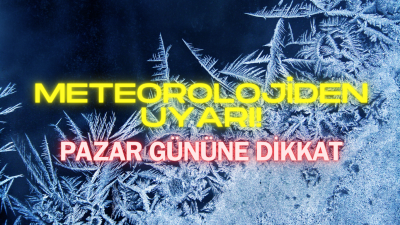 Don hadisesine dikkat! Valilik,  05.05.2024 Pazar gününden itibaren bölgede hava