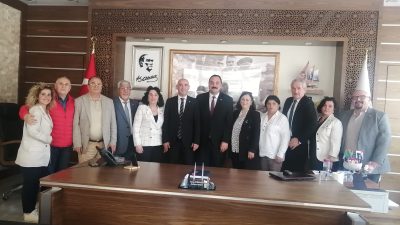 CHP İL YÖNETİMİ’NDEN DÖKMECİ’YE ZİYARET