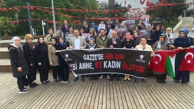 AK Parti Zonguldak Kadın Kolları, Anneler Günü’nü kutlayamayan Gazzeli anneler
