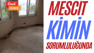 Kozlu Sahil Yolunda bulunan MESCİD aylardır yapılmayı bekliyor. 