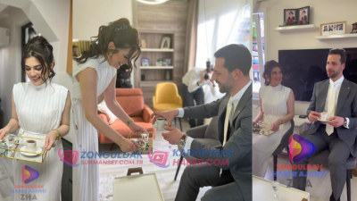 Buğra Özçelik tuzlu kahveyi içti… Evliliğe ilk adım atıldı