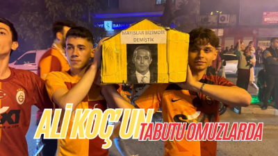 ŞAMPİYONLUK GELDİ, ALİ KOÇ’UN TABUTU TAŞINDI