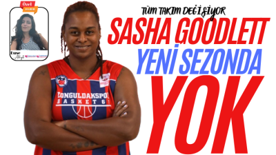 Sasha Goodlett yeni sezonda yok