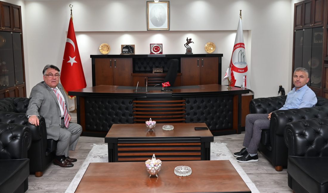 Rektör Özölçer, Amelebirliği Başkanı’nı Ağırladı BEUN Rektörü Prof. Dr.
