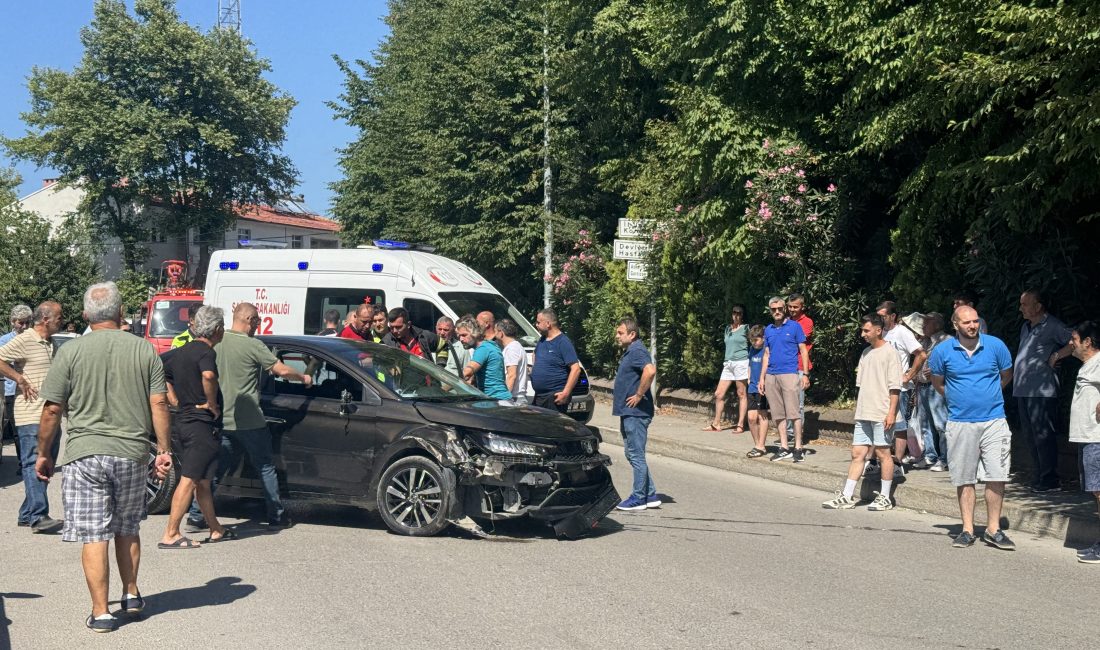 Otomobil Ambulansı Sollarsa! Zonguldak’ta ambulansı sollamaya çalışan