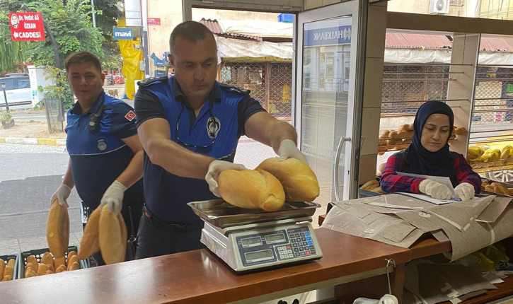 ZABITADAN GRAMAJ DENETİMİ! Zonguldak‘ın Devrek ilçesinde zabıta